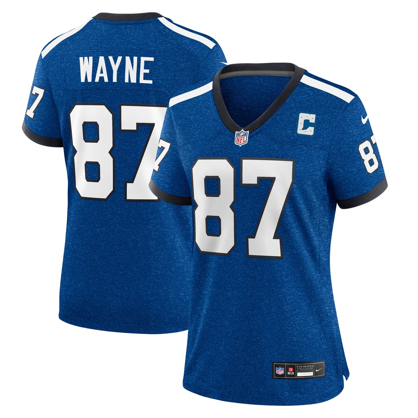 Reggie Wayne Indianapolis Colts Nike Women's Indiana Nights Alternate Game Jersey - Royal