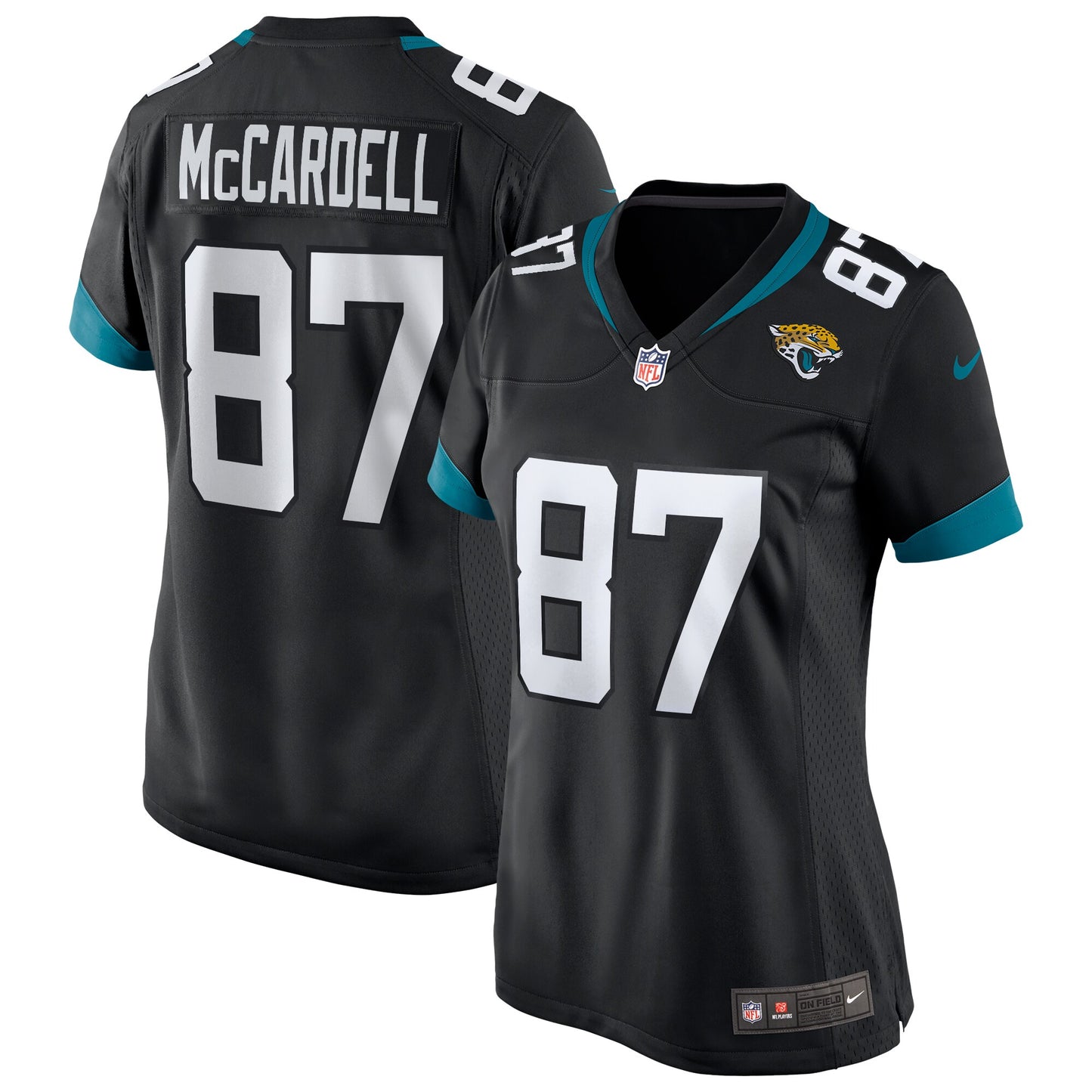 Keenan McCardell Jacksonville Jaguars Nike Women's Game Retired Player Jersey - Black