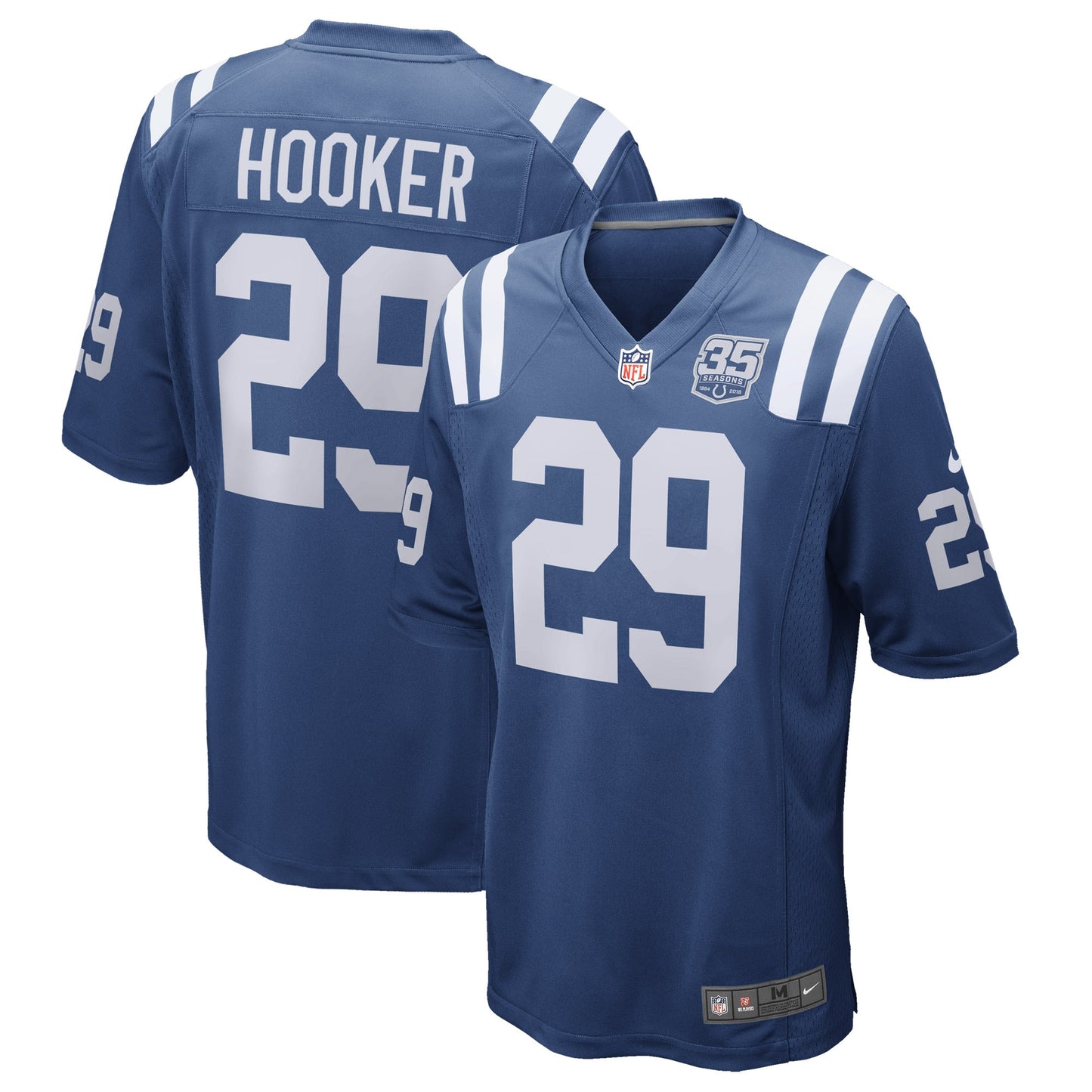 Malik Hooker Indianapolis Colts Nike 35th Season Game Jersey - Royal