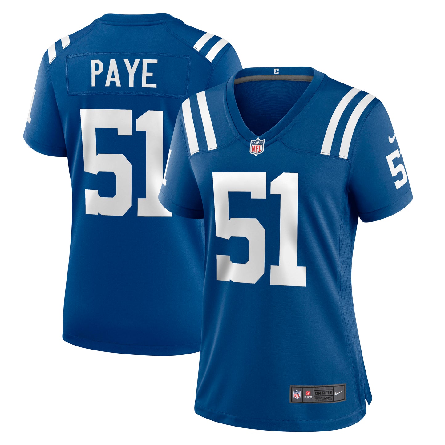 Kwity Paye Indianapolis Colts Nike Women's Game Jersey - Royal