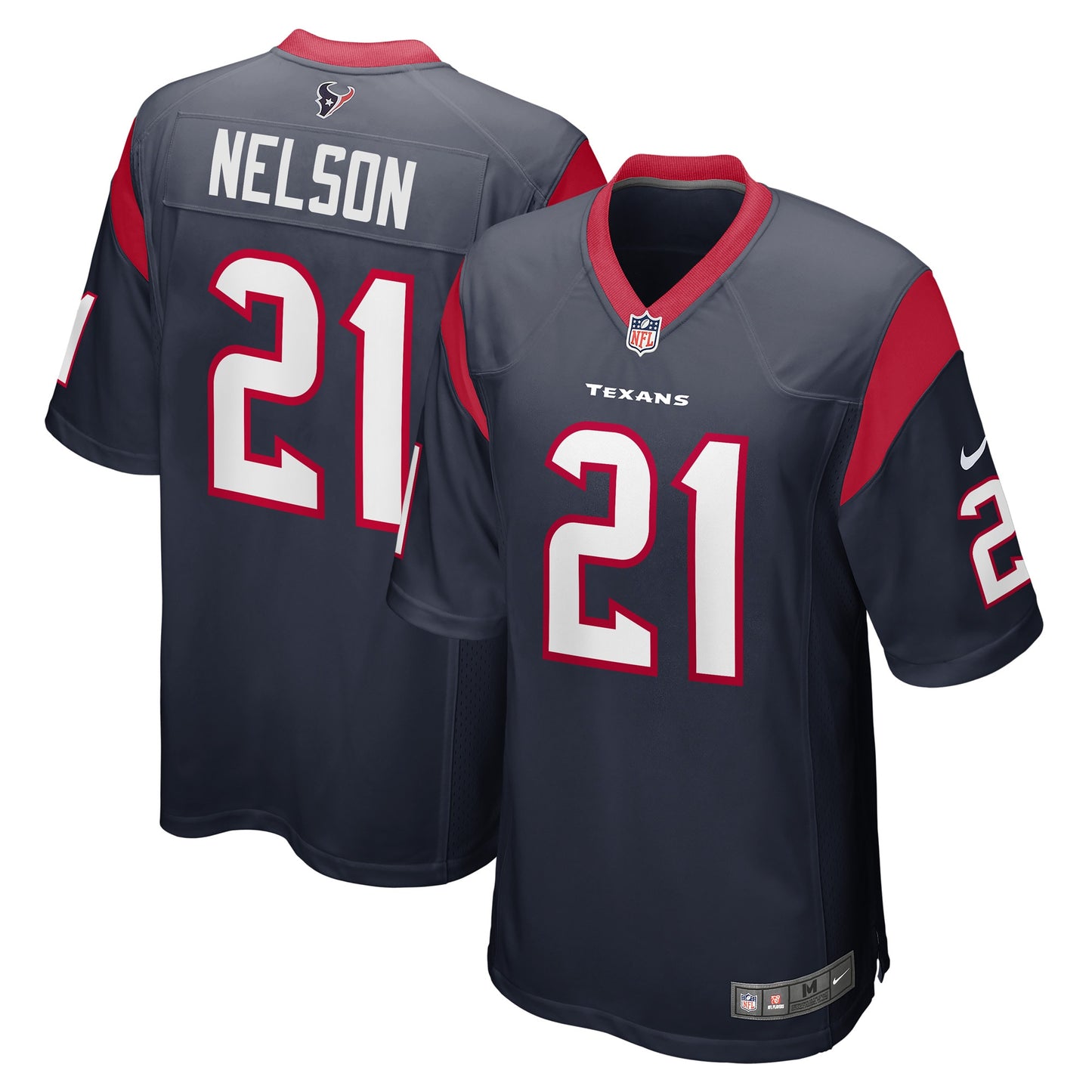 Steven Nelson Houston Texans Nike Game Player Jersey - Navy