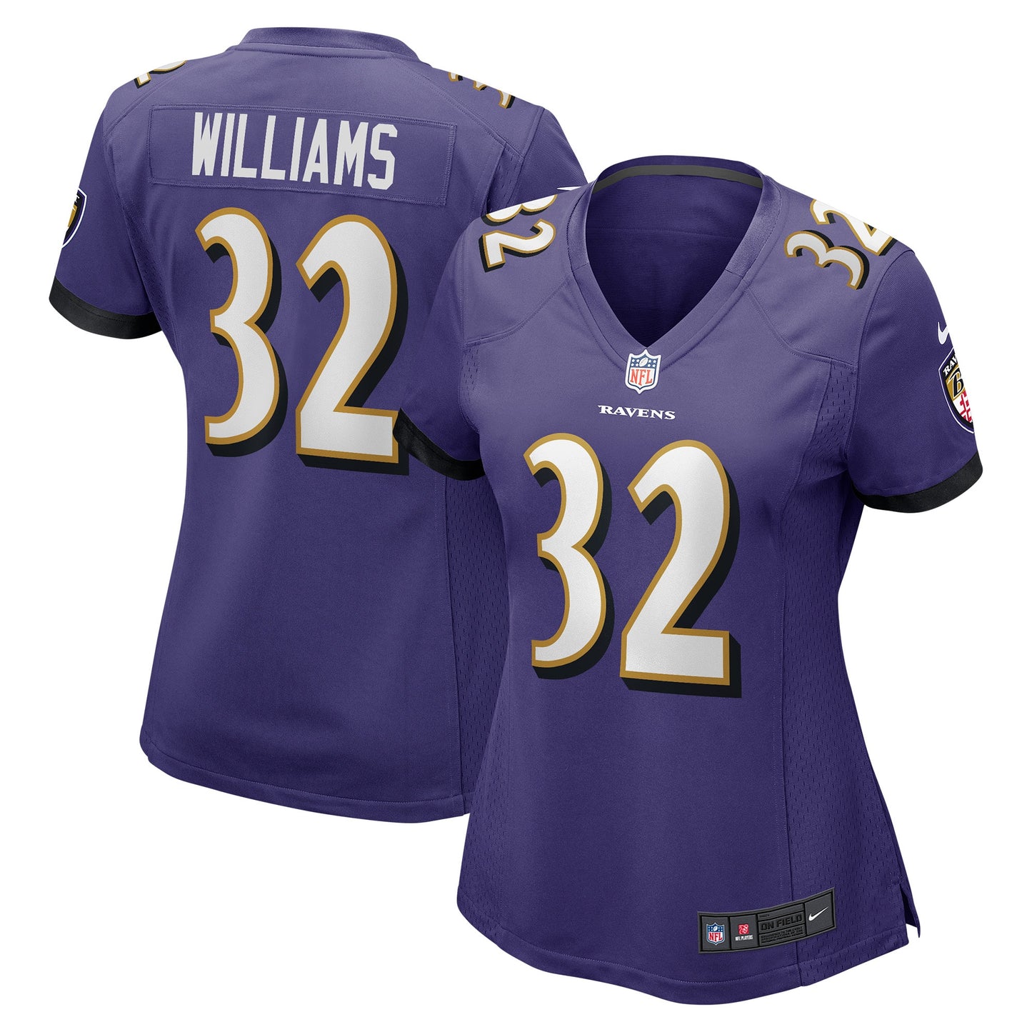 Marcus Williams Baltimore Ravens Nike Women's Game Jersey - Purple