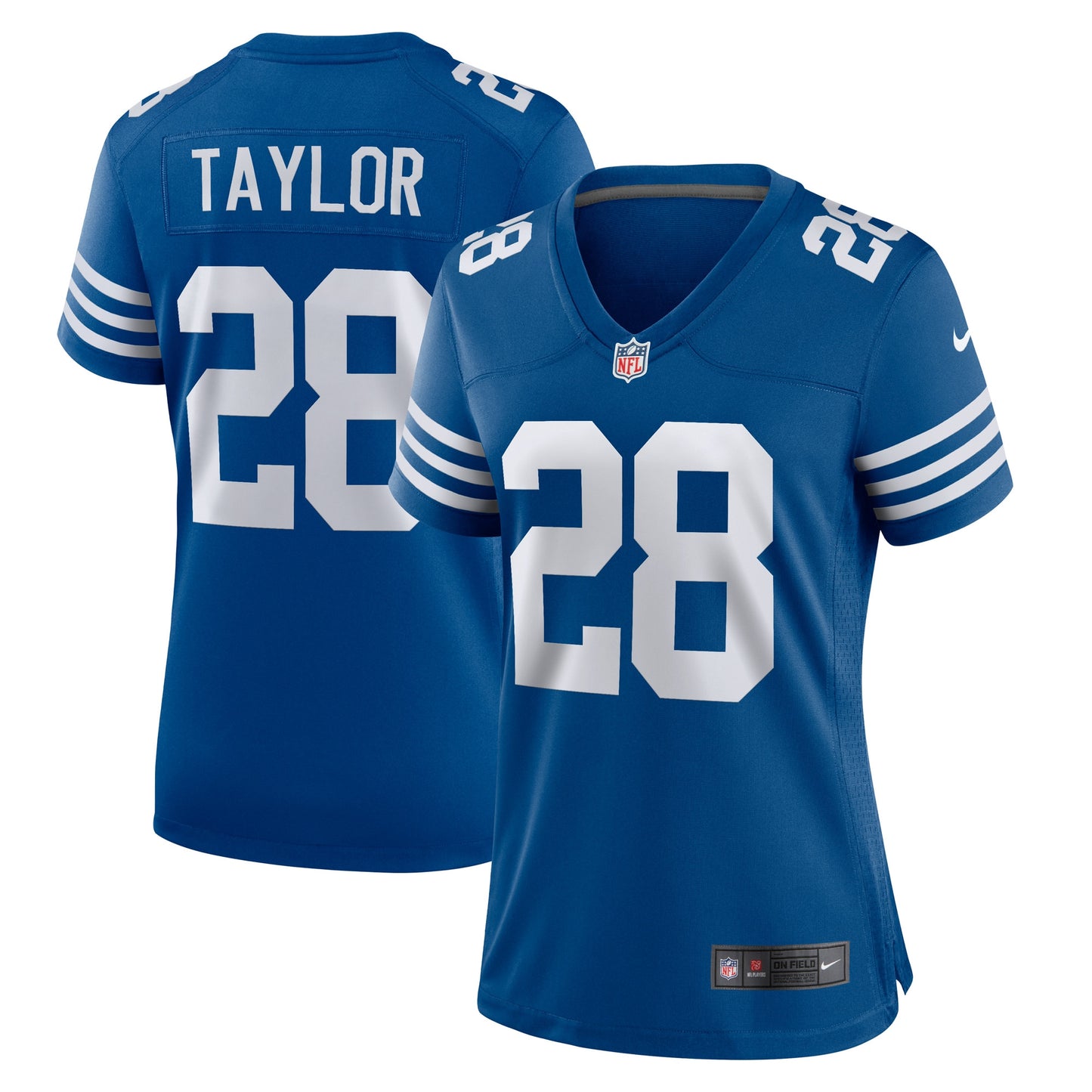 Jonathan Taylor Indianapolis Colts Nike Women's Game Player Jersey - Royal