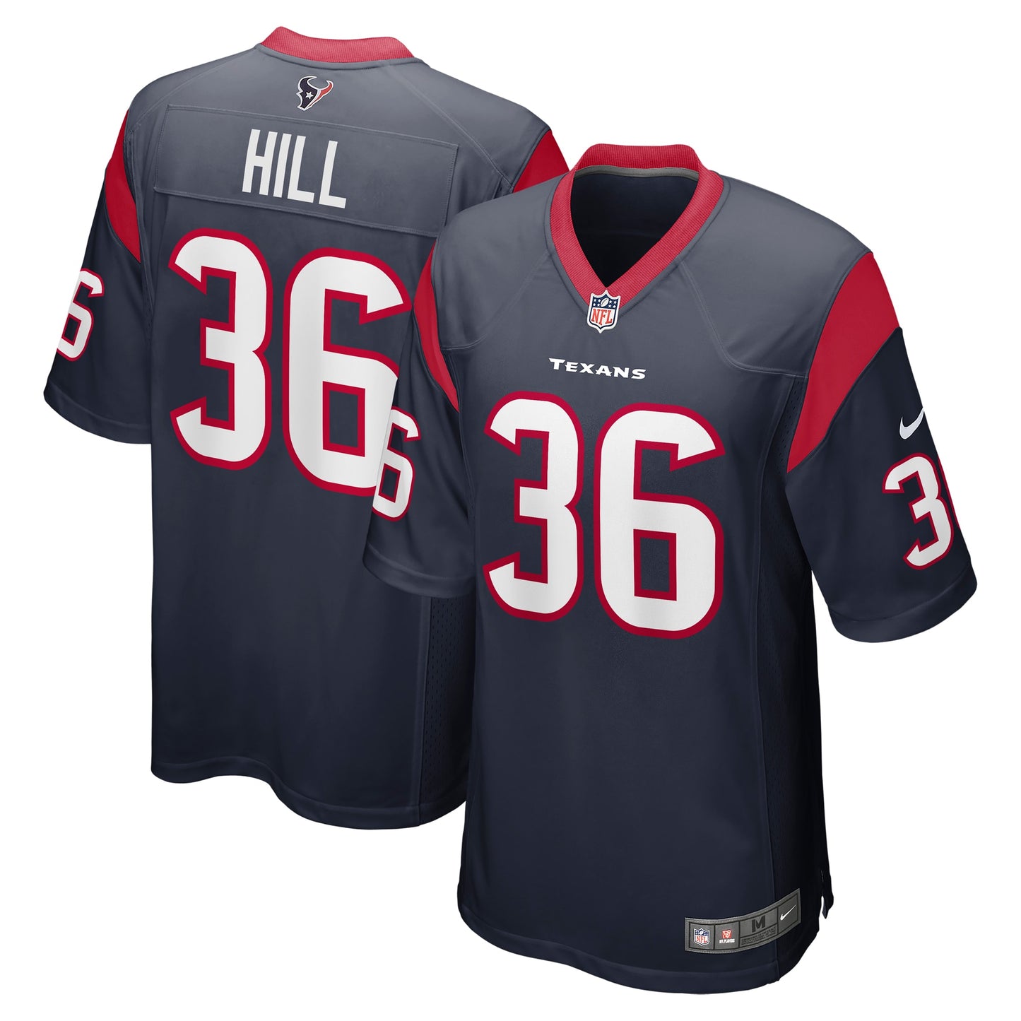 Brandon Hill Houston Texans Nike Team Game Jersey - Navy